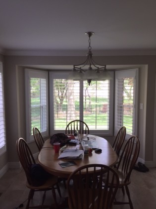 Faux Wood Plantation Shutters In Chesterfield