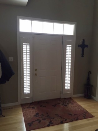 Plantation Shutters For Sidelights In Ballwin