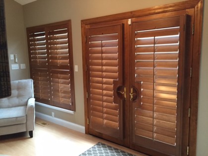 Shutters French Door Cutout In Chesterfield