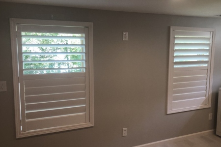 Composite Plantation Shutters On Birch Forest Drive In Grover, MO