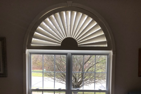 Fully Functional, Quality Sunburst Arch Shutters On Highland Summit Drive In Ballwin, MO