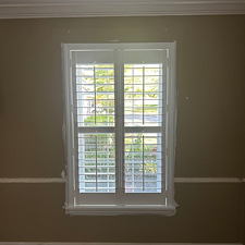 Pristine Graber Direct Mount Composite Plantation Shutters on Long Meadows Ln in St. Louis, MO 1