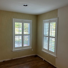 Pristine Graber Direct Mount Composite Plantation Shutters on Long Meadows Ln in St. Louis, MO 6