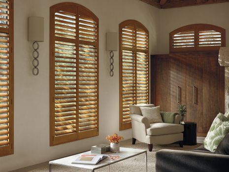 Heritance hardwood shutters rear tilt