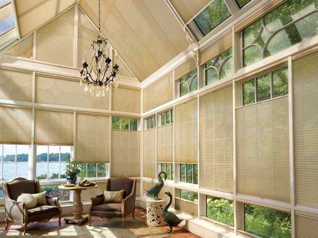 Duette honeycomb shades batiste semisheer