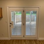 French Door Cut-Out Composite Shutters on Lancaster Dr in Clayton, MO