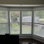 Plantation Shutters on a Bay Window on Arlington Oaks Ter in Chesterfield, MO